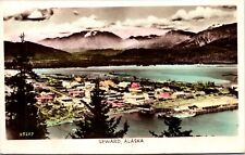 Hand Colored Real Photo Postcard of Seward, Alaska picture