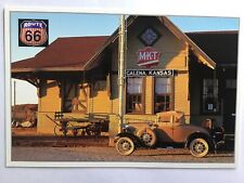 NOW $1  Ford model “A” Mining Museum Galena Kansas, '95 Route 66 mint post card picture