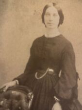 CDV Photo of Victorian Era Woman - Newton NJ picture