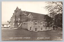 Postcard TX RPPC Kilgore Gregg Husk Counties First Christian Church Structure J2 picture