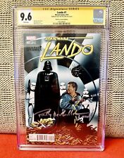STAR WARS LANDO #1 CGC SS 9.6 Signed by Billy Dee Williams picture