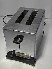 Vintage McGraw Edison Happy Home Toaster Chrome Tested picture