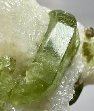 Well Terminated Amazing Green Diopside Crystals On Matrix @AFG. 137 Gram picture