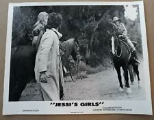 1975 Jessi's Girls Western Feminine Cowgirl Black White 8×10 Vtg Hollywood Photo picture