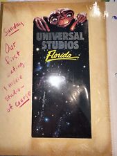 Vintage Universal Studios Florida Official Studio Guide 1990 Ephemera Movie Prop picture
