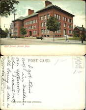 High School Malden Massachusetts MA UDB postcard ca. 1905 picture