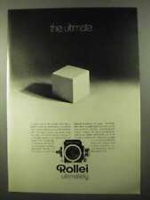 1971 Rollei SL66 Camera Ad - The Ultimate picture