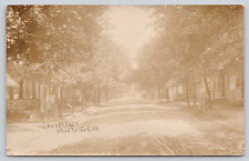 RPPC Valley View, Pennsylvania Main Street East, Horse Drawn Wagon A836 picture