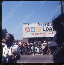 sl79 Original slide  1966 Los Angeles Watts Parade young photographer 374a picture