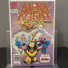 Alpha Flight Special #1 (9.4) Marvel 1992 Pat Broderick Scott Lobdell NEWSTAND picture