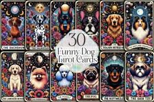 Funny Dog Tarot Cards Sublimation picture