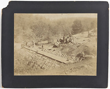 Steam Engines Construction & Engineering Antique Occupational Photographs c1890s picture