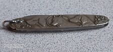 ARNEX KNIFE MADE IN SOLANGE GERMANY 2 BLADES ENGRAVED HANDLES~FOX & HOUND picture