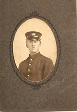 EARLY 1910's -20's USMC MARINE CORPS PHOTO NAMED on BACK picture