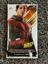 2018 Upper Deck Marvel Ant-Man and the Wasp Sealed Hobby Pack Box Case Auto 🔥 picture