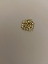 One Piece Gucci 22mm Gold Tone    Zipper Pull Replacement Button picture