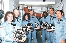 Last Space Shuttle Challenger Crew PHOTO,NASA Art Print,Disaster Mission STS-51L picture