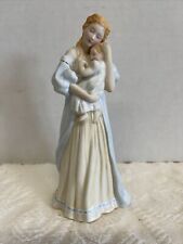 FRANKLIN MINT A MOTHER'S LOVE FIGURE MOTHER & BABY FINE PORCELAIN NUMBERED picture