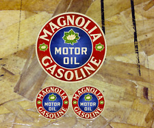 Magnolia Motor Oil Gasoline Project Sticker Decal Vintage Gas Tank 3.8