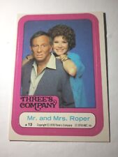 1978 Topps Three's Company Sticker Card #13 picture