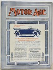 Complete Motor Age Magazine from March 16, 1916 Automotive Articles & Ads picture