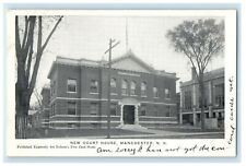 c1905s New Court House, Manchester New Hampshire NH Posted Antique Postcard picture