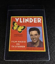 Elvis Presley Trading Card 1959 1964 Vlinder Large Match Cover Matchbox Label picture