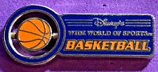 DISNEY WDW VHTF DISNEY’S WIDE WORLD OF SPORTS BASKETBALL SPINNER PIN picture