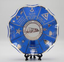 Vintage Masonic Center of Lancaster County PA 1983 Dedication Souvenir Plate  picture