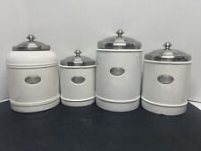 williams sonoma Canister Set Retired Cookie Jar Sealed Rare picture