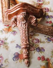 Shabby Chippy Antique French Wall Sconce Shelf Roman Art CO Robia Ware 1940s picture