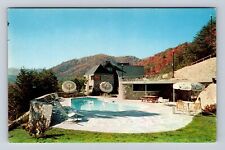 Gatlinburg TN-Tennessee, Chalet Motel, Advertising, Vintage Souvenir Postcard picture