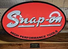 *NEW* Snap On Tools USA “HIGH PERFORMANCE TOOLS 24”x15” Sign FREE PRIORTY picture
