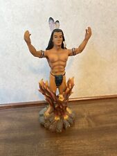 Indian Brave goldenvale collection figurine with Fire eagle 10