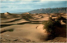 Wind-formed sand dunes postcard, Death Valley National Monument picture