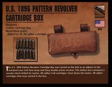 U.S. 1896 Pattern Revolver Cartridge Box  Atlas Classic Firearms Card picture