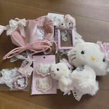 Sanrio Hello Kitty Charmmy Kitty Set Bulk Lot Plush Mascot Pouch Keychain picture