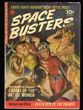 Space Busters (1952) #1 VG- 3.5 Saunders Painted Cover Golden Age Sci-Fi picture