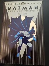 Batman Archives Edition Volume 1 (DC Comics, 1990 picture