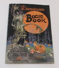 1924 Dennison's Bogie Book Halloween Black Cat Full Moon Party Decor ORIGINAL picture