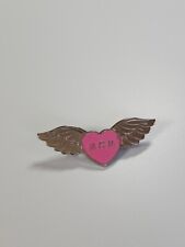 Pink Mom Heart With Wings Lapel Pin picture
