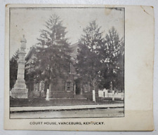 Vintage Postcard of Court House Vanceburg Kentucky picture