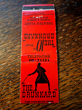 Vintage Matchbook: The Drunkard 10th Year, Theatre Mart, Hollywood, CA picture