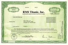 RMS Titanic, Inc. - General Stocks picture