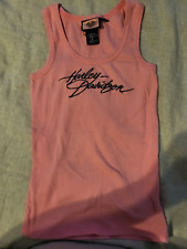 Harley Davidson WOMEN'S SIZE MEDIUM TANK TOP OFFICIAL GEAR EXCELLENT CONDITION picture