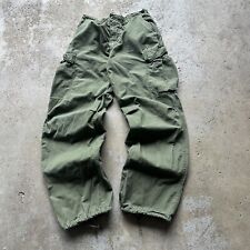 Vintage 60s Green OG-107 Class 1 Military Cargo Pants picture