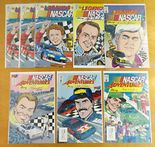 Legends of Nascar 1 (x3) 3 7 Adventures 1 4 8 comic lot - high grade VF NM picture