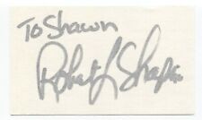 Robert Shapiro Signed 3x5 Index Card Autographed Vintage Signature OJ Simpson  picture