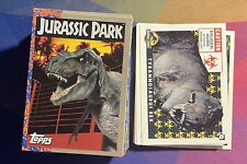 1993 Topps Jurassic Park Complete Set (1-88) + Sticker Set (1-11) picture