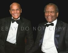 SIDNEY POITIER & HARRY BELAFONTE Oscar Winner Hollywood Icons 8x10 PHOTO picture